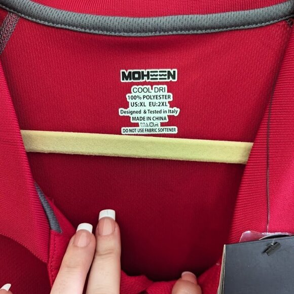 NWT Moheen Men’s Red Shirt | Size XL - Picture 5 of 6